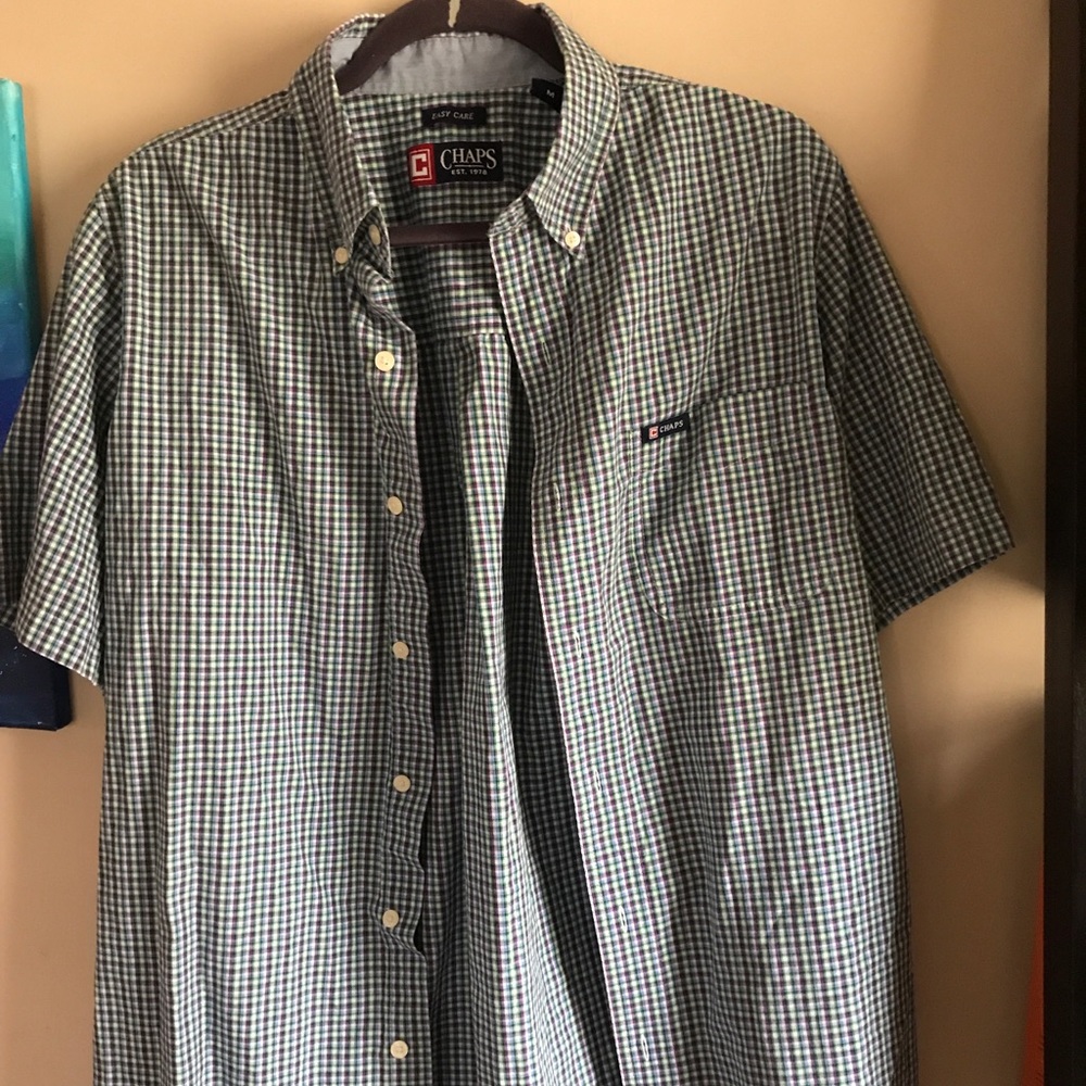 Chaps M Button Up